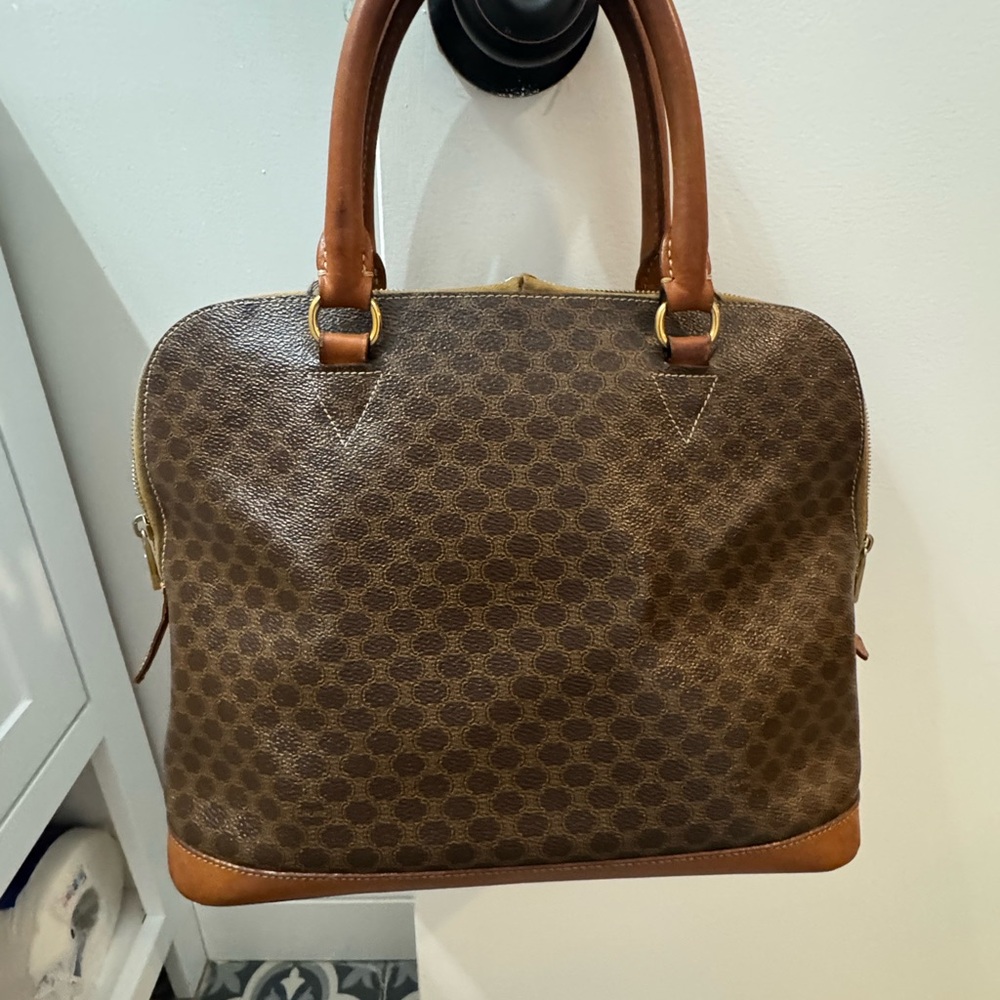 Celine Macadam Dome Handbag